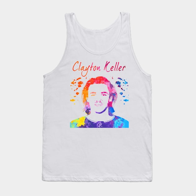 Clayton Keller Tank Top by Moreno Art